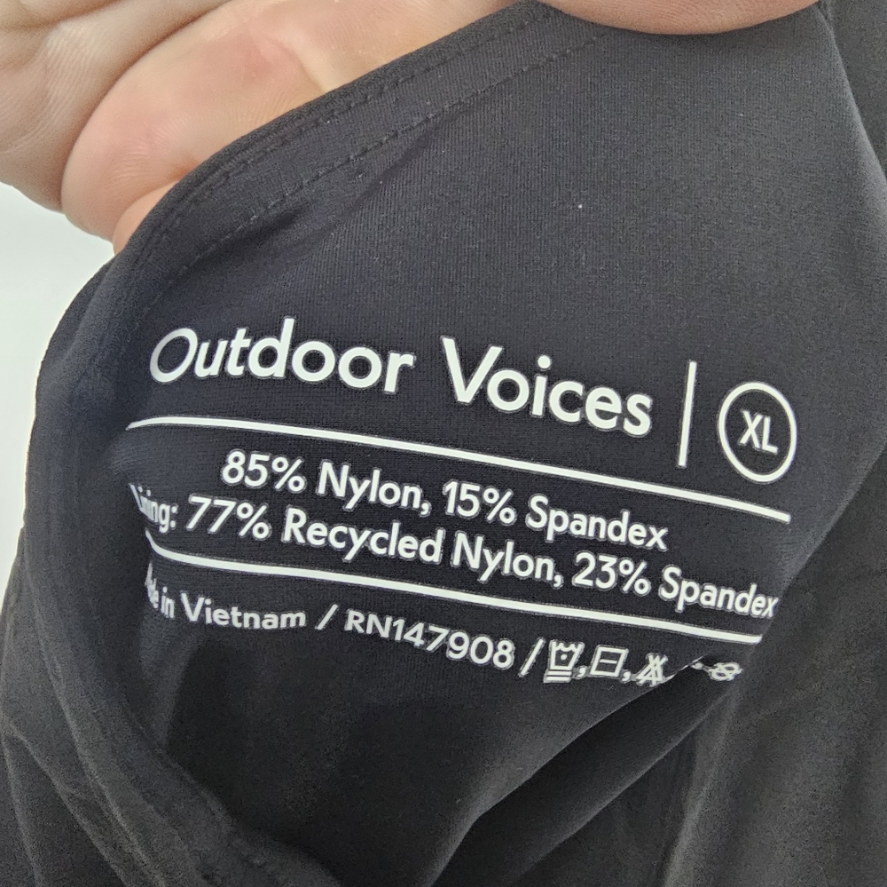 Outdoor Voices Cross Dress Black New With Tags Size XL - Picture 5 of 8